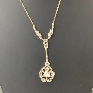 Sole Society NWOT CZ Drop Necklace